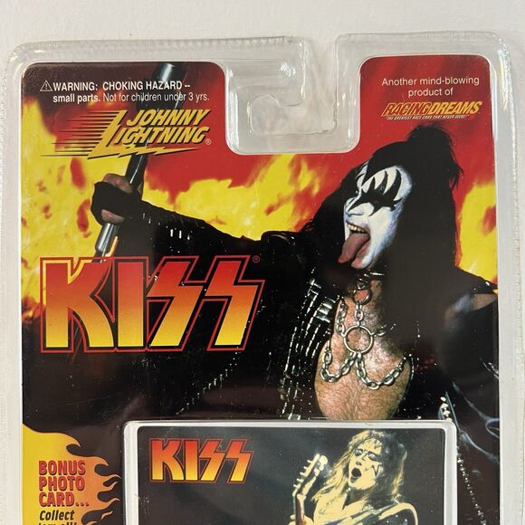 Johnny Lightning KISS Gene Simmons 1:64 Car - Black #12 Ace Space-jammin! - Picture 2 of 11